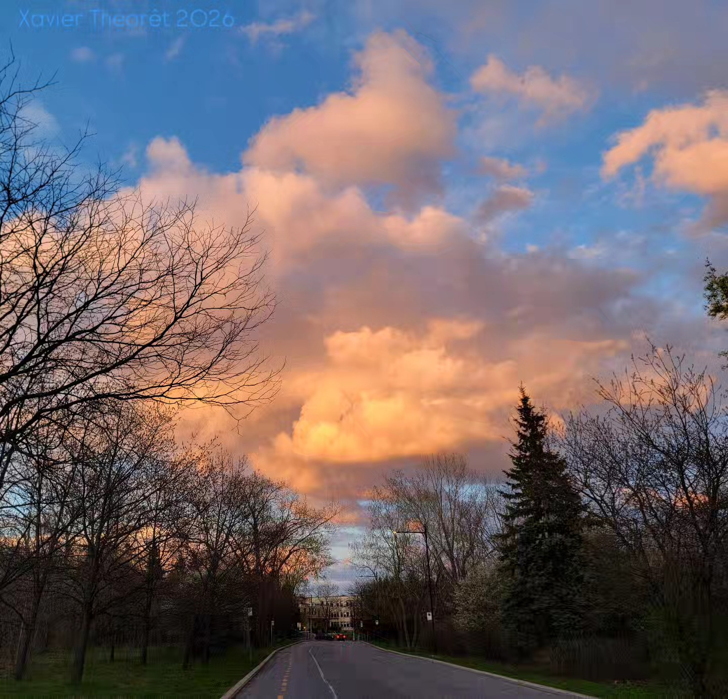 Nuages colorés