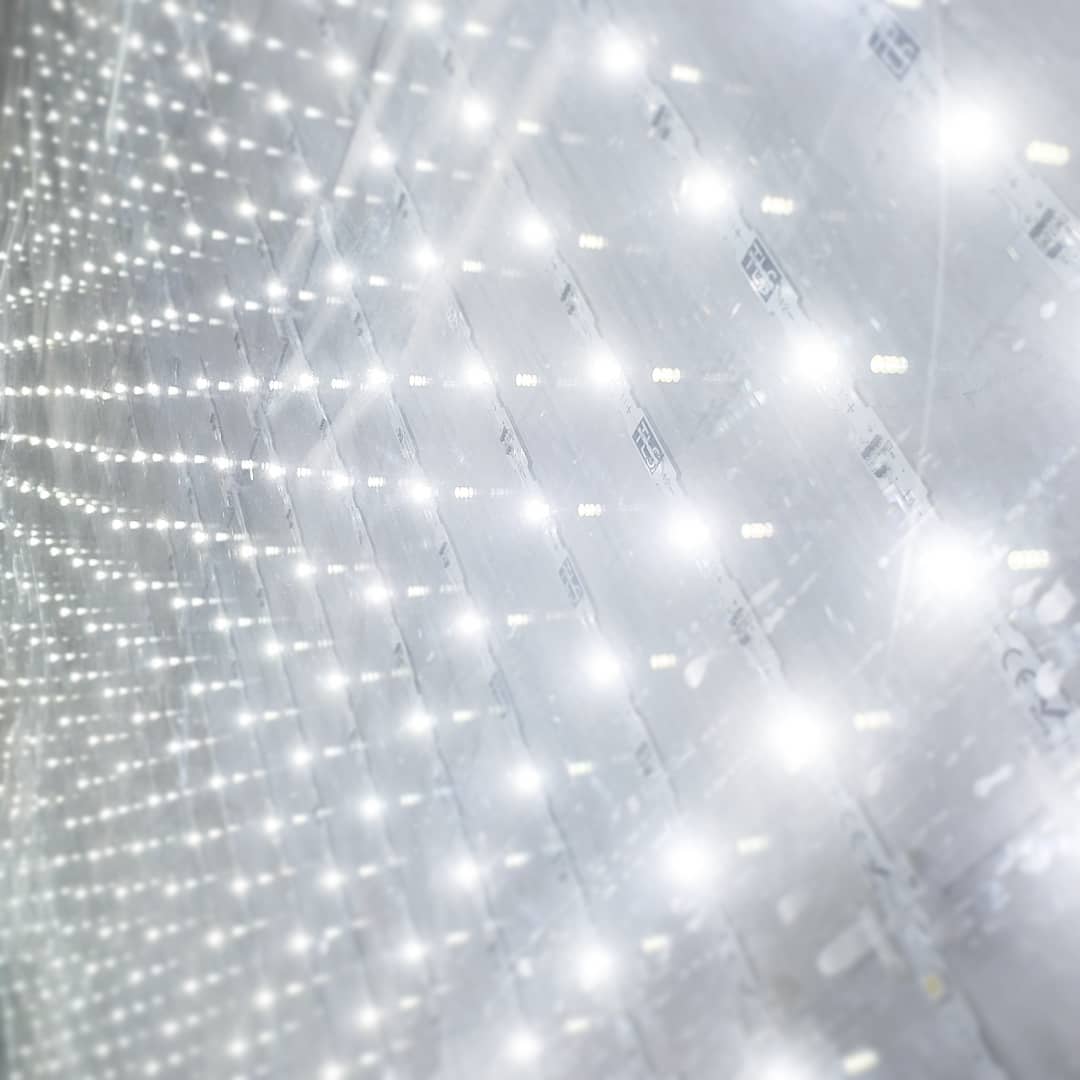Mur de LED
